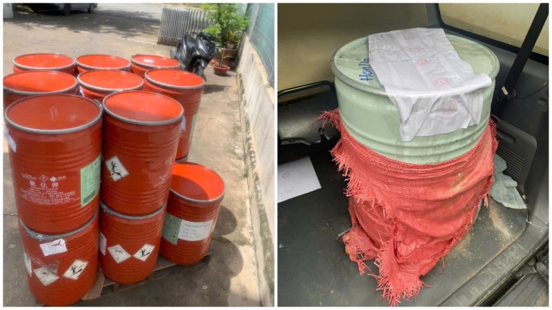 Xyanua,  hoa chat doc hai,  TP.HCM,  Hoa chat Phuong Nam,  Cong ty Tien Phat anh 5