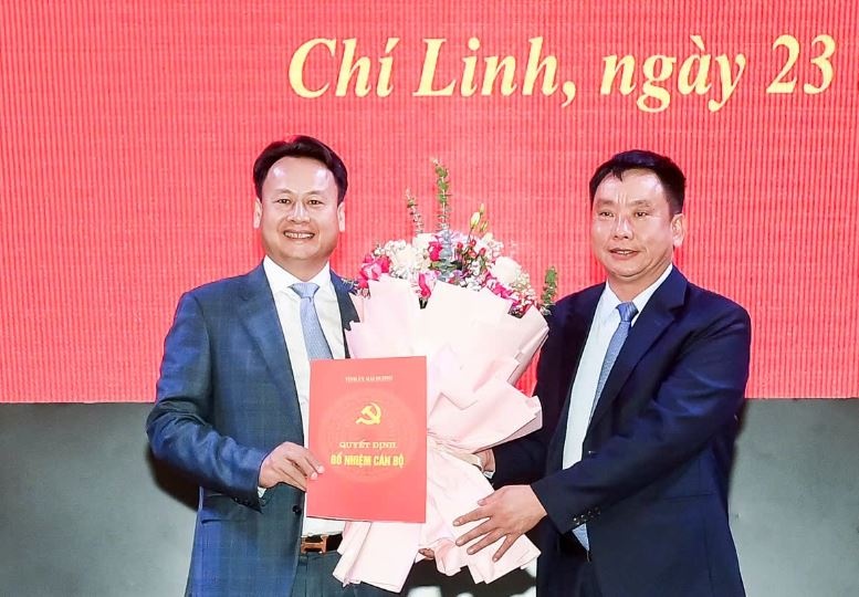 Truong Cong an TP Hai Duong lam Chu tich UBND thanh pho Chi Linh hinh anh