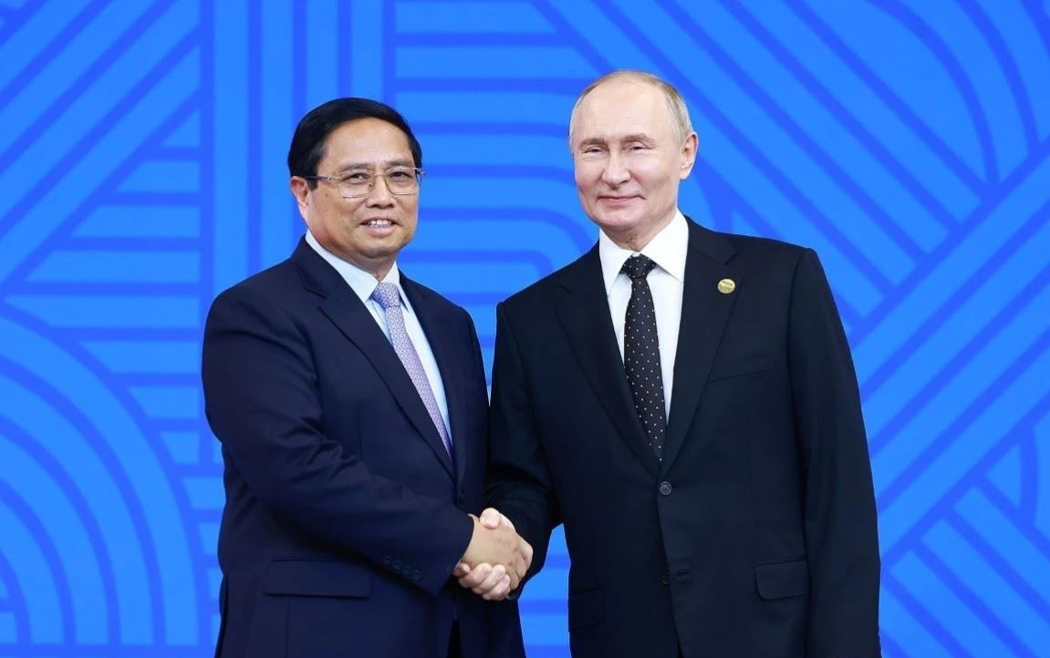 Thu tuong du le don, chieu dai do Tong thong Vladimir Putin chu tri hinh anh