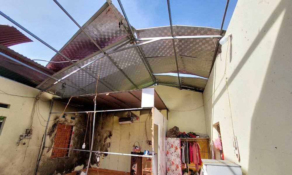 Hai nguoi bi thuong nang sau tieng no lon o Bac Giang hinh anh