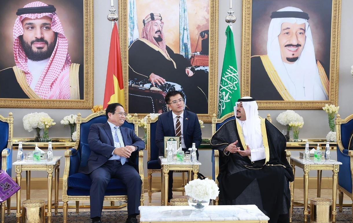 Thu tuong tiep Chu tich Tap doan dau khi lon nhat the gioi hinh anh