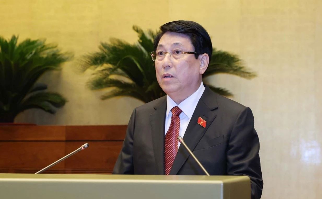 Lanh dao cac nuoc gui dien, thu chuc mung Chu tich nuoc Luong Cuong hinh anh