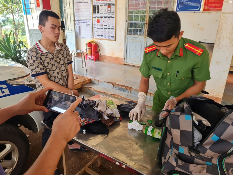Tu vu tai nan giao thong, lam ro doi tuong van chuyen ma tuy hinh anh