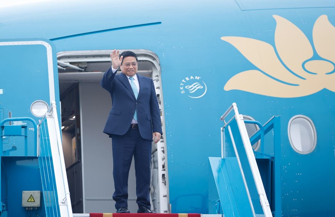 Thu tuong len duong du cac hoi nghi GMS, ACMECS va CLMV tai Trung Quoc hinh anh