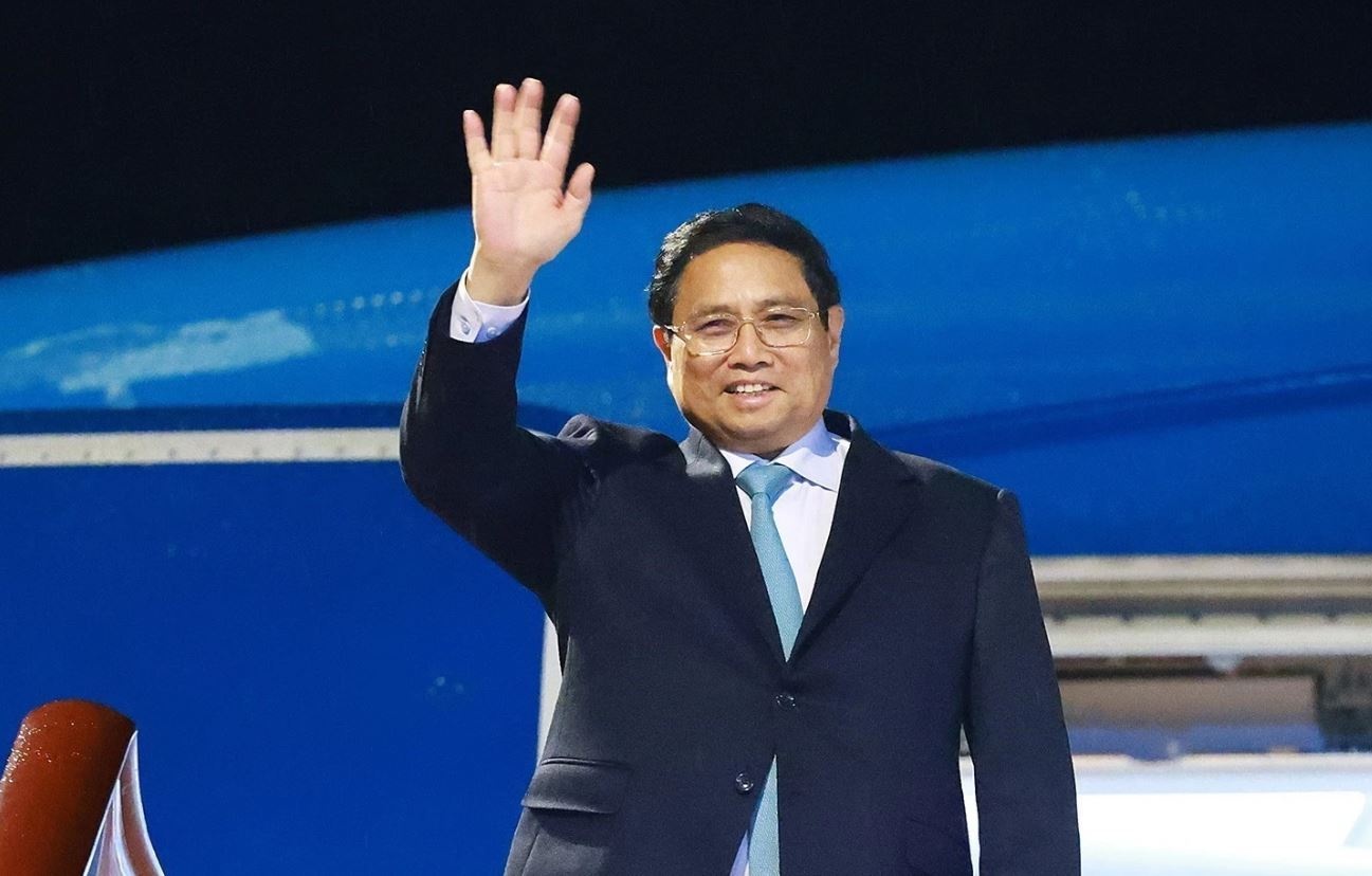 Thu tuong Pham Minh Chinh ket thuc chuyen cong tac tai Trung Quoc hinh anh