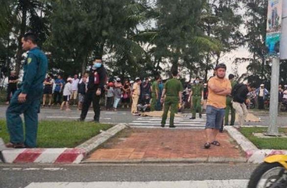 Tai nan nghiem trong, hai nguoi tu vong tren duong ven bien Da Nang hinh anh