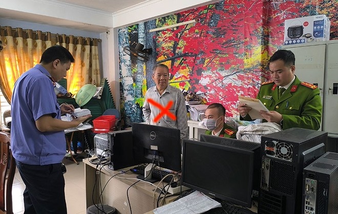 Bat mot giam doc cong ty xay dung tai tinh Bac Giang hinh anh