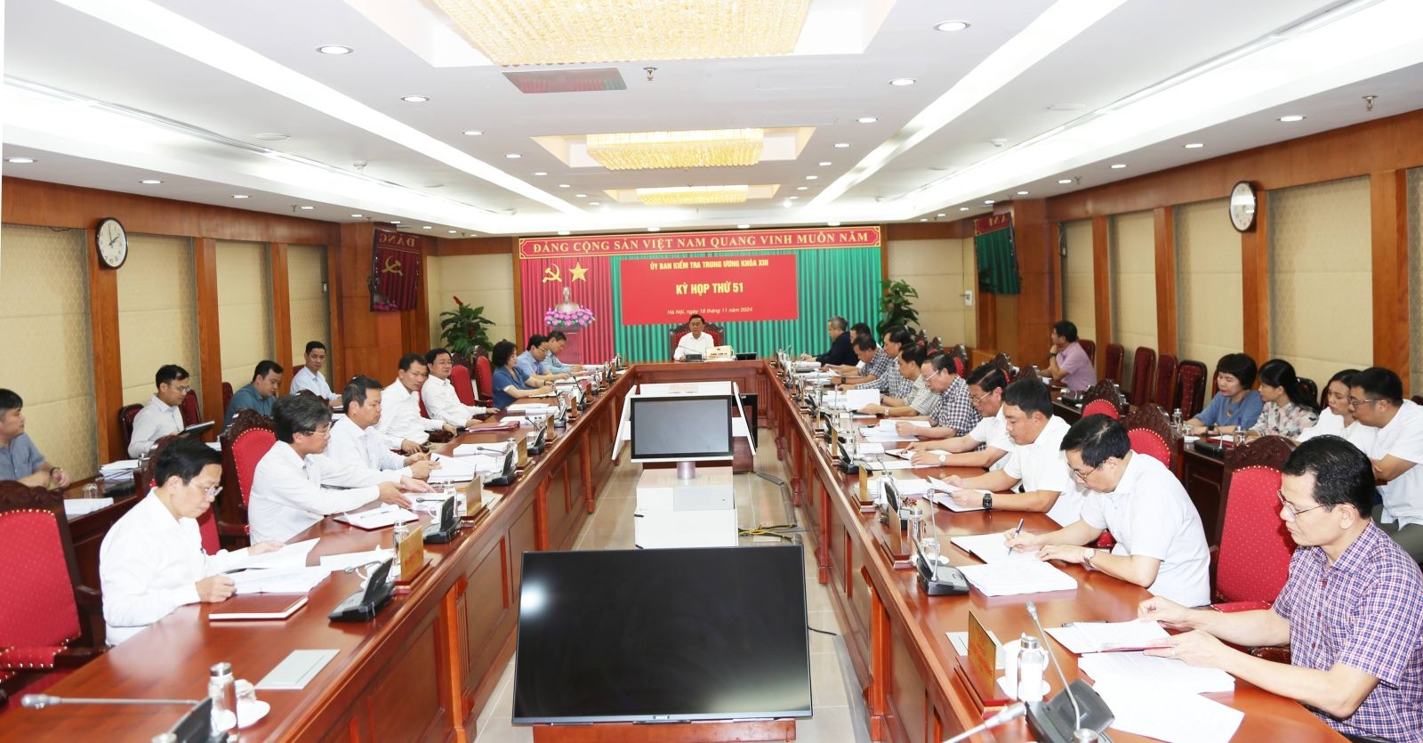 Thong cao bao chi Ky hop thu 51 cua Uy ban Kiem tra Trung uong hinh anh