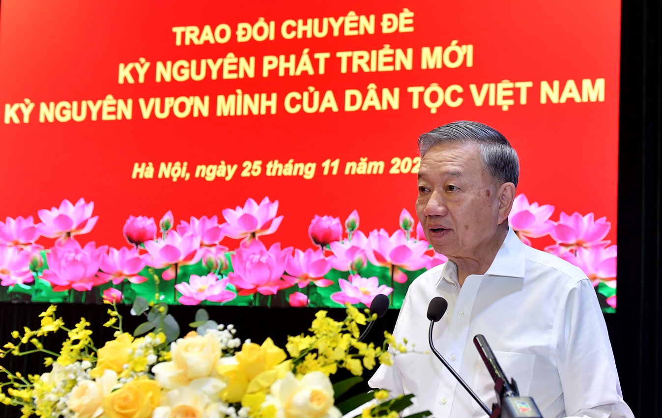 Tong Bi thu: Thoi diem bat dau ky nguyen moi la Dai hoi XIV cua Dang hinh anh