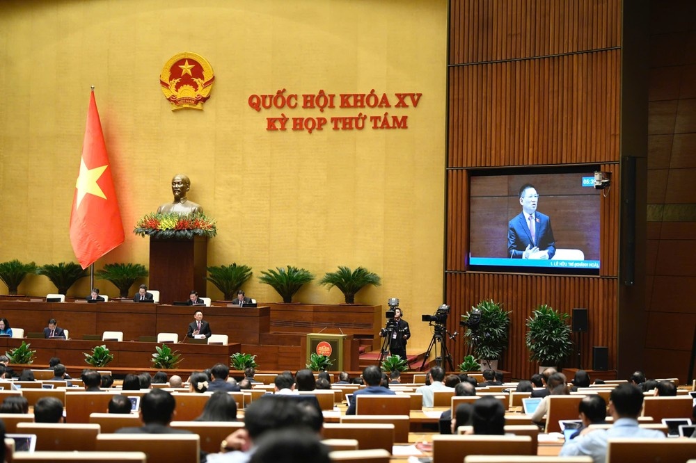 Trinh Quoc hoi phe chuan mien nhiem Bo truong Tai chinh, GTVT hinh anh