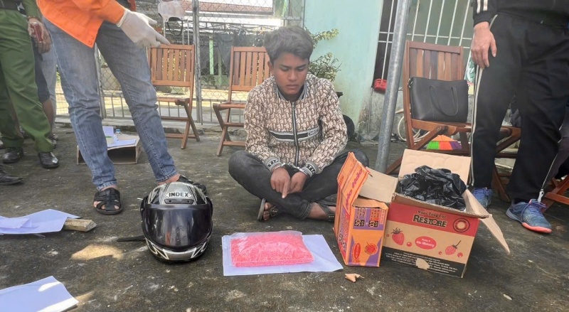 18.000 vien ma tuy,  Quang Tri anh 1