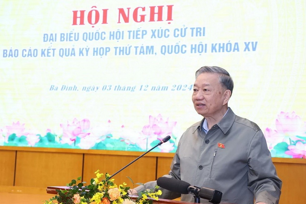 Tong Bi thu: Kien toan bo may voi tinh than 'vua chay vua xep hang' hinh anh