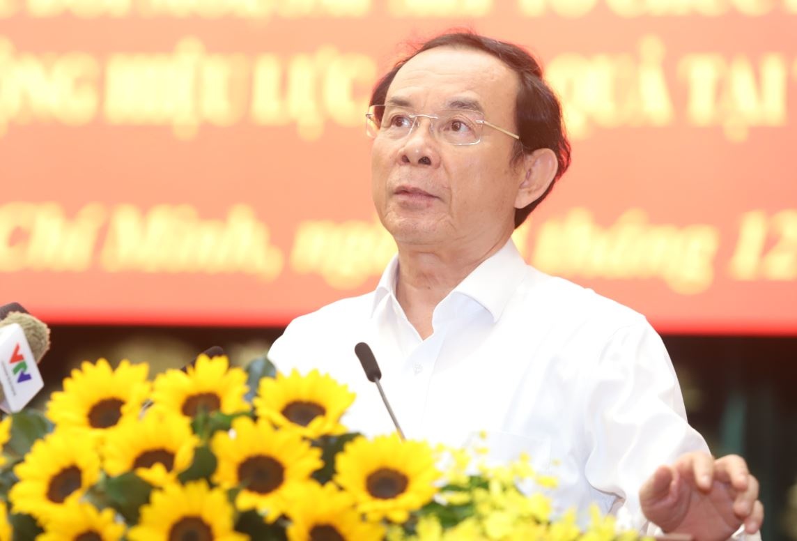 Bi thu TP.HCM: 'Chi ban lam, khong ban lui' khi tinh gon bo may hinh anh