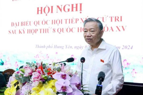 Tong Bi thu: Tinh gian khong co nghia la cat giam mot cach co hoc hinh anh