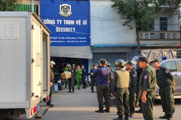 Mo rong dieu tra vu 've sy' dep duong cho doan xe dam cuoi o Thanh Hoa hinh anh