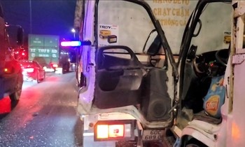 Vu tai nan giao thong lien hoan o Binh Duong hinh anh