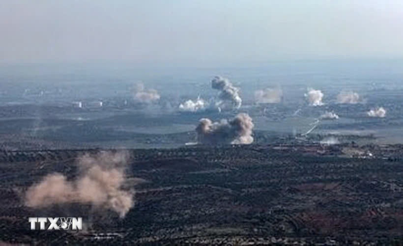 Quan noi day Syria tuyen bo da chiem Daraa va Homs hinh anh