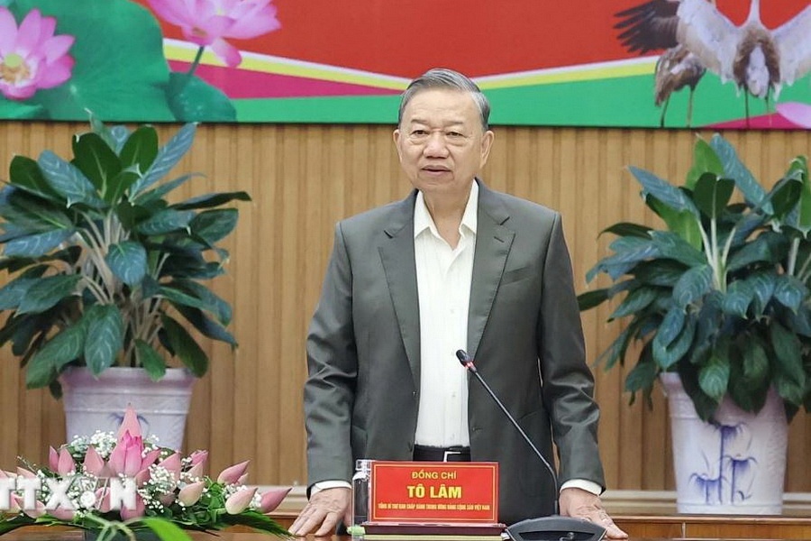 Tong Bi thu: Xay dung Dong Thap phat trien trong nhom dau vung DBSCL hinh anh