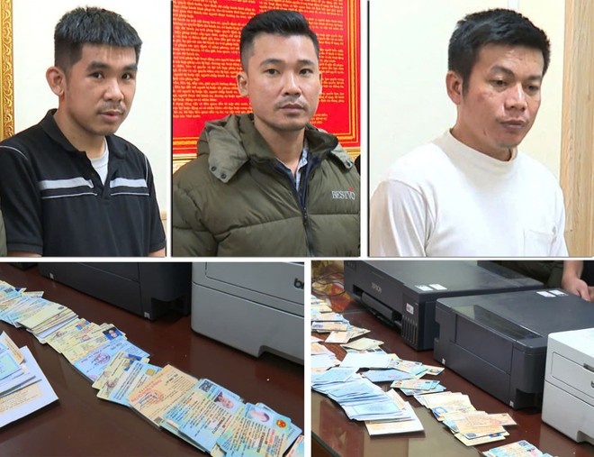 San xuat,  Giay to gia anh 1