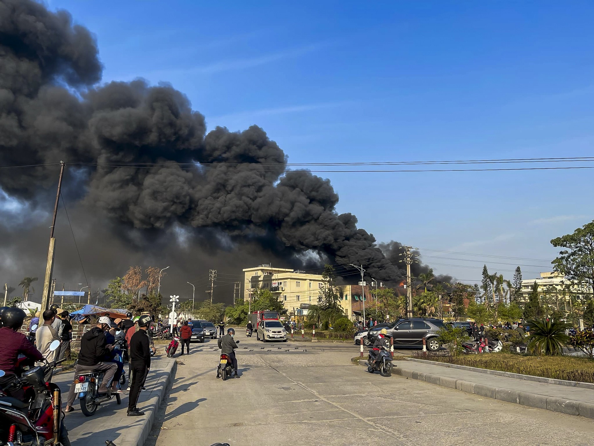 Chay Van Luc Quang Ninh anh 1