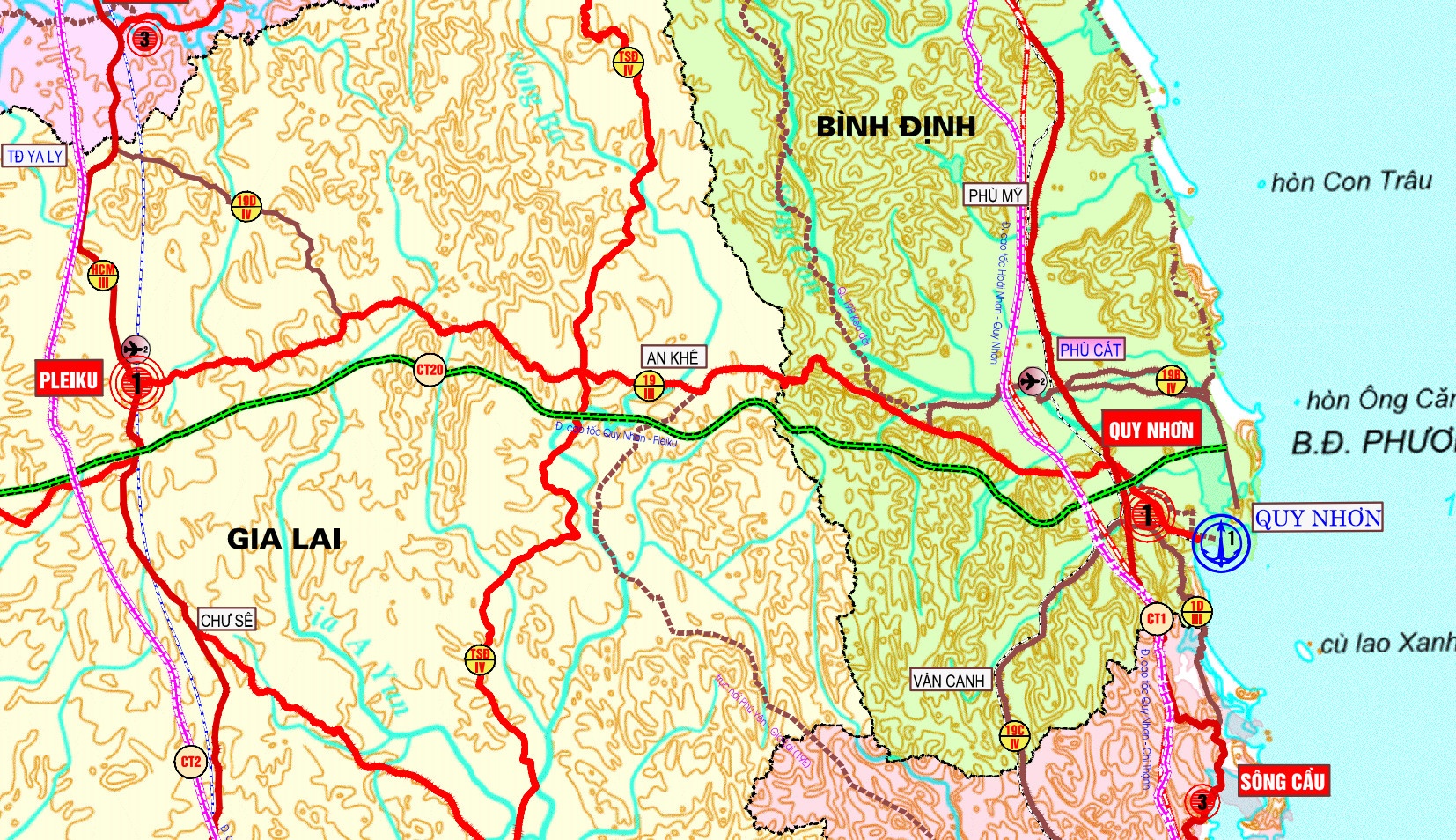 Trinh phuong an dau tu cao toc Quy Nhon - Pleiku hinh anh