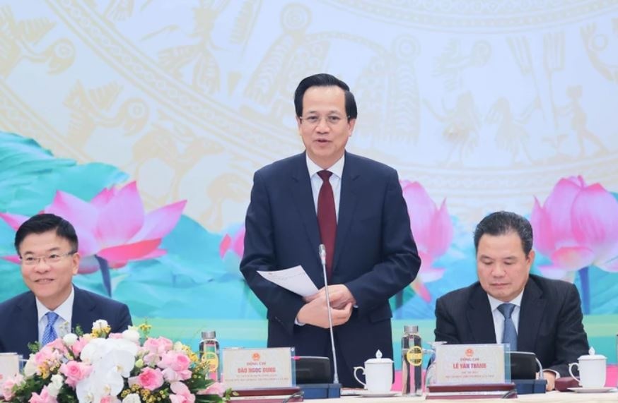 Bo truong Dao Ngoc Dung thong tin phuong an sap nhap cua Bo LD-TBXH hinh anh