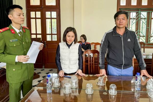 Boc go duong day mua ban hoa don khong hon 15 ty dong o Nam Dinh hinh anh