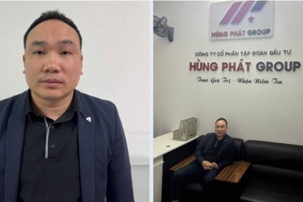 Nguoi dai dien cua Cong ty Hung Phat Group va nhung cu lua bac ty hinh anh