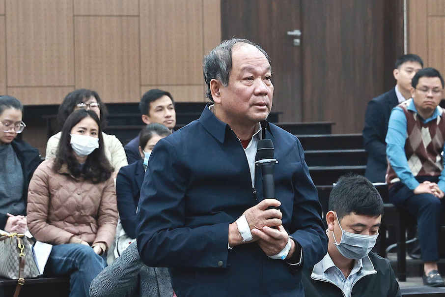 Loi khai cua ong Mai Tien Dung ve viec nhan tien doanh nghiep hinh anh