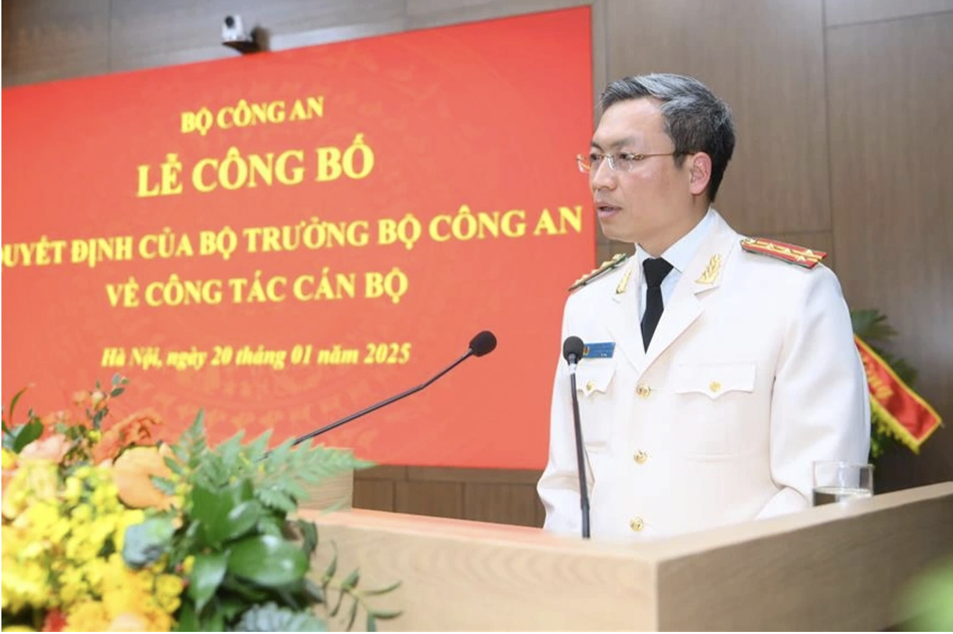 Giam doc Cong an tinh Bac Giang lam Chanh Van phong Bo Cong an hinh anh