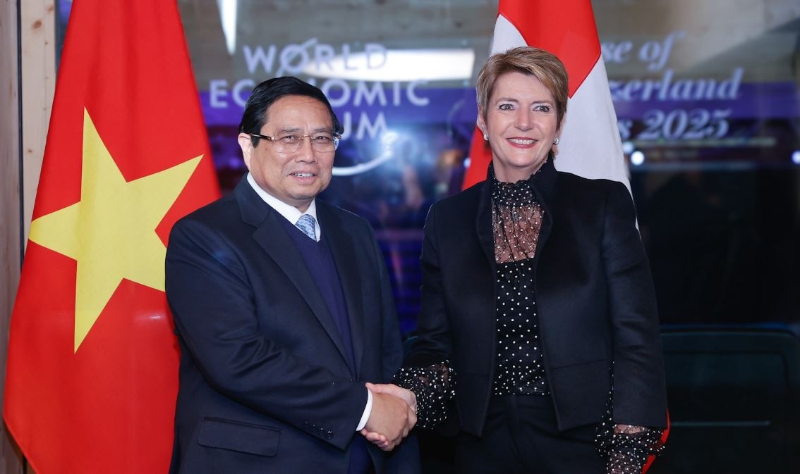 Tuyen bo ve nang tam quan he doi tac giua Viet Nam va Thuy Si hinh anh