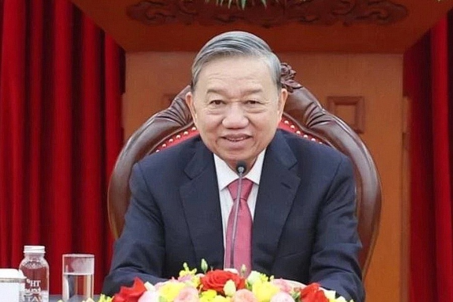 Lanh dao Viet Nam gui thu chuc mung tan Tong thong My Donald Trump hinh anh