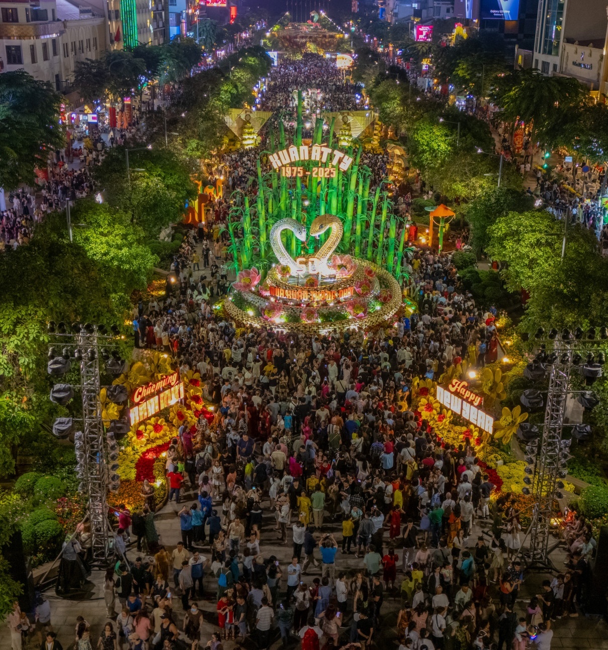 Duong hoa Nguyen Hue TP.HCM anh 3