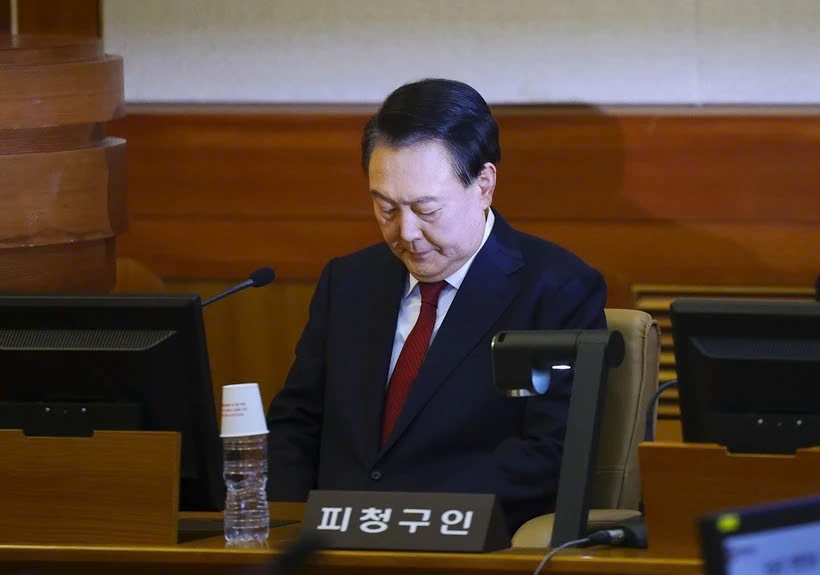 Phien toa luan toi Tong thong Yoon Suk Yeol di vao giai doan cuoi hinh anh