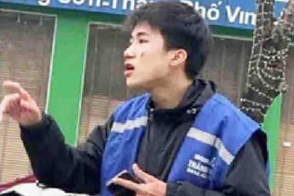 Co gai trong giu xe lien tuc can ngan nguoi dan ong danh nam sinh hinh anh