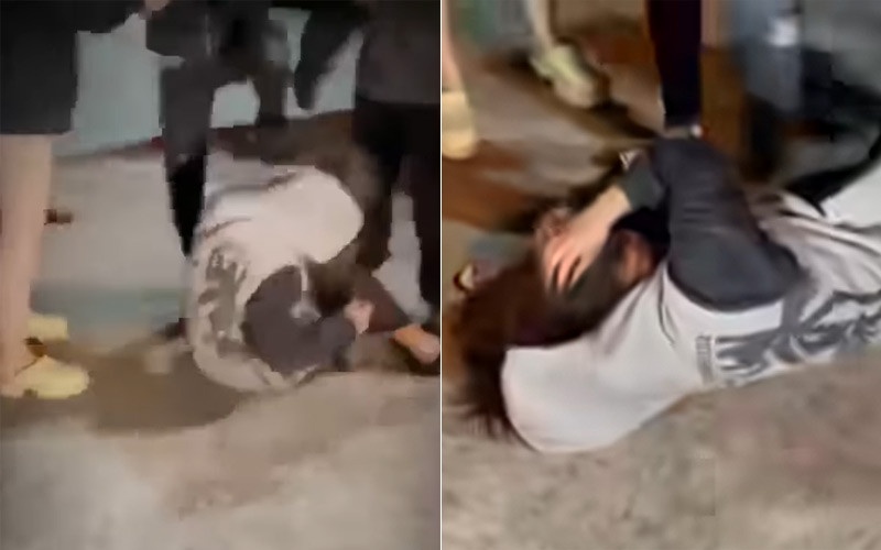 Con gai 17 tuoi bi danh da man, nguoi me khong dam xem het video hinh anh