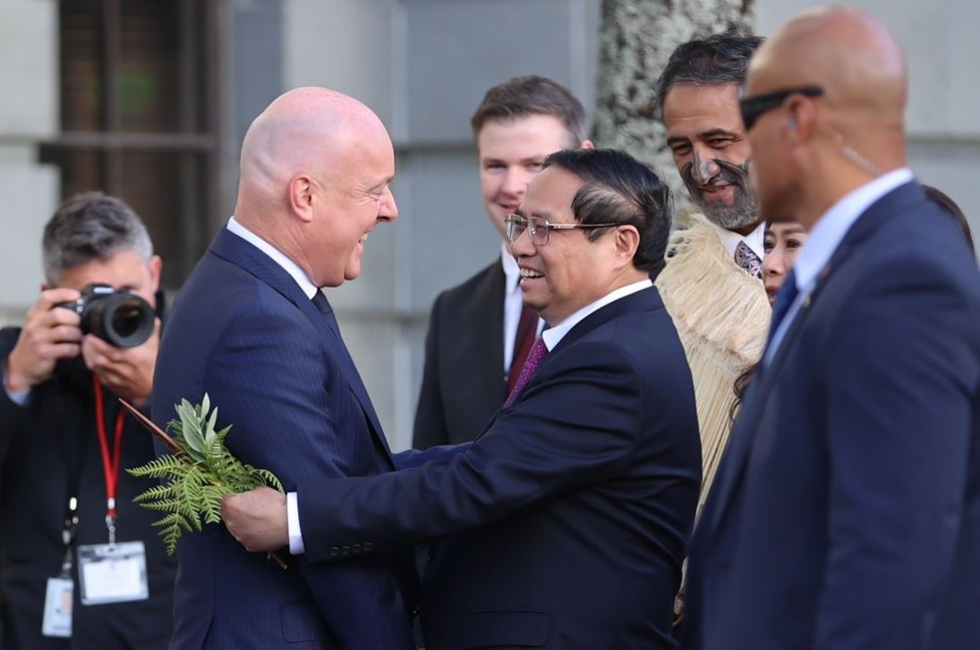 Thu tuong New Zealand tham Viet Nam, du dien dan ve ASEAN tai Ha Noi hinh anh