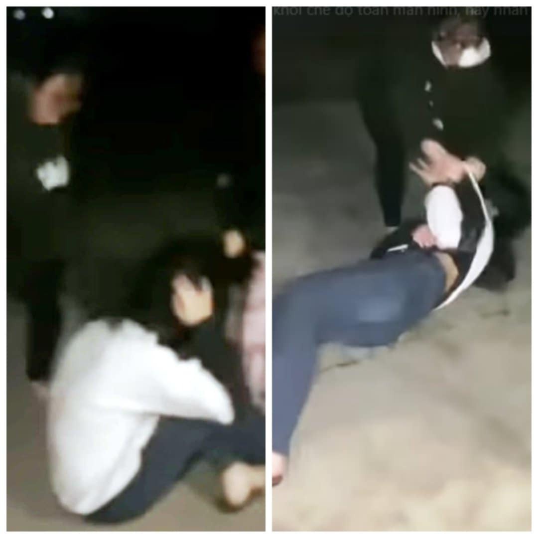 Nu sinh lop 10,  bi danh hoi dong anh 1