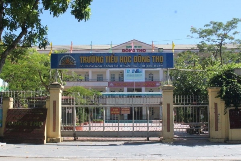 Vu Thi Thuy Ha,  Tieu hoc Dong Tho,  Thanh Hoa anh 1