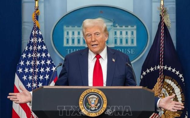 TT Trump chia se tam nhin 'nuoc My truoc tien' truoc Quoc hoi hinh anh