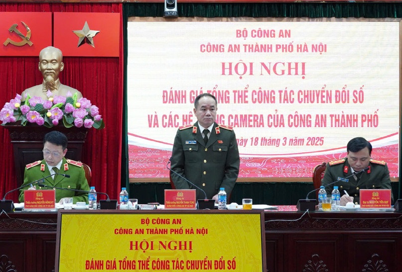 Thieu tuong Nguyen Thanh Tung: Mo rong he thong camera giam sat hinh anh