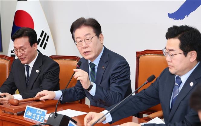 Ung vien cho vi tri TT Han Quoc co dong thai bat ngo truoc them bau cu hinh anh