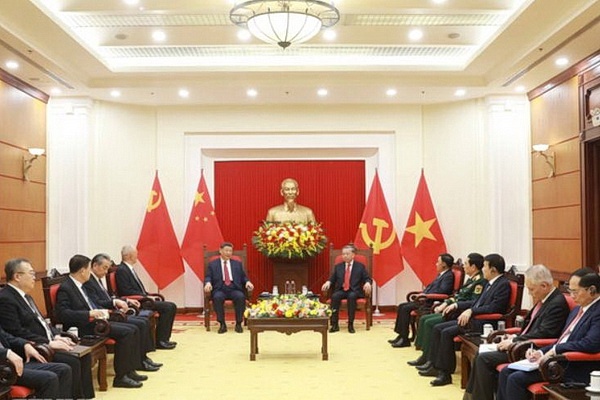 Tong Bi thu To Lam gap hep Tong Bi thu, Chu tich nuoc Trung Quoc hinh anh