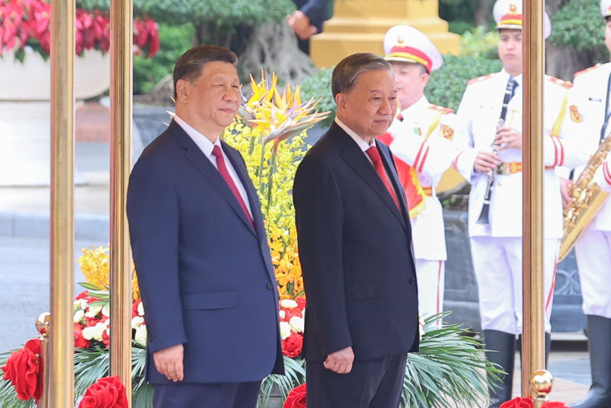 Le don chinh thuc Tong Bi thu, Chu tich nuoc Trung Quoc Tap Can Binh hinh anh