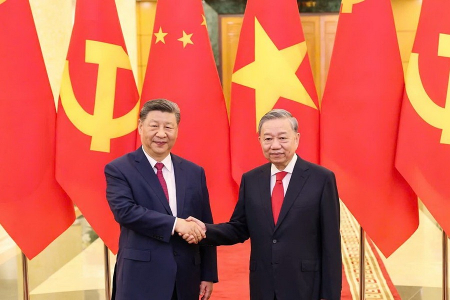 Tong Bi thu To Lam hoi dam voi Tong Bi thu, Chu tich nuoc Trung Quoc hinh anh