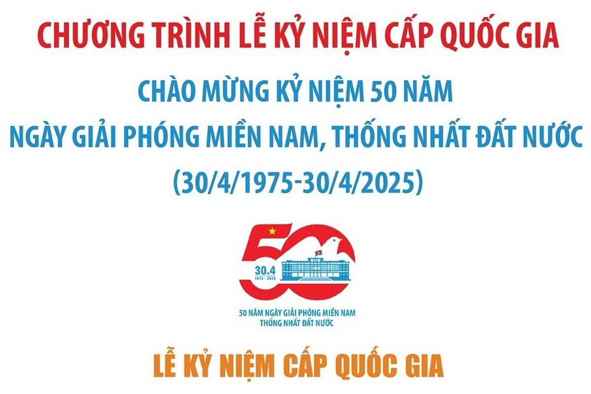Chuong trinh Le ky niem 50 nam Ngay Giai phong mien Nam hinh anh