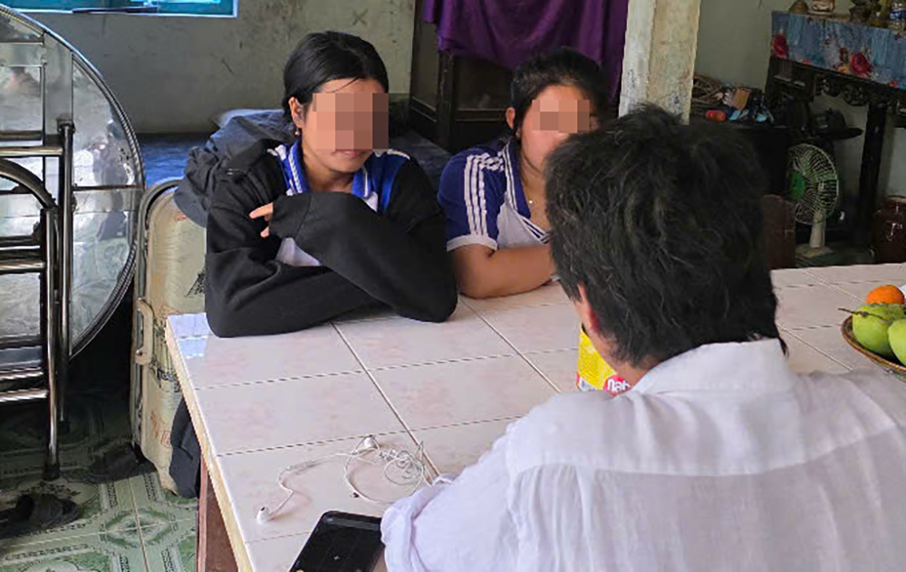 Nu sinh Vinh Long anh 1