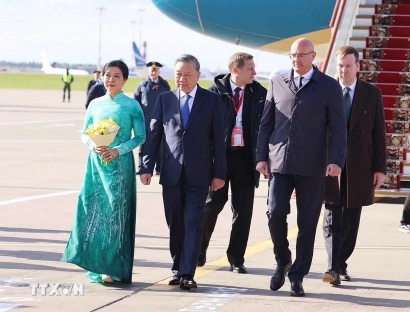 Tong Bi thu tham Nga anh 1