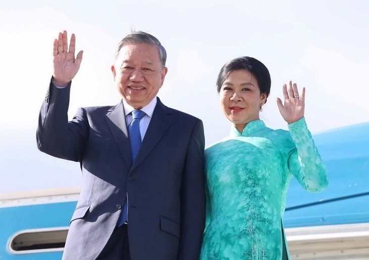 Tong Bi thu To Lam bat dau tham chinh thuc Nga hinh anh