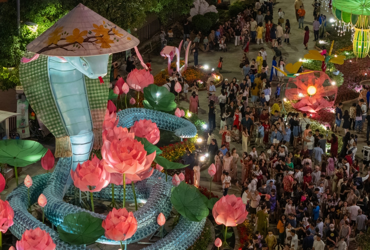 Duong hoa Nguyen Hue TP.HCM anh 3